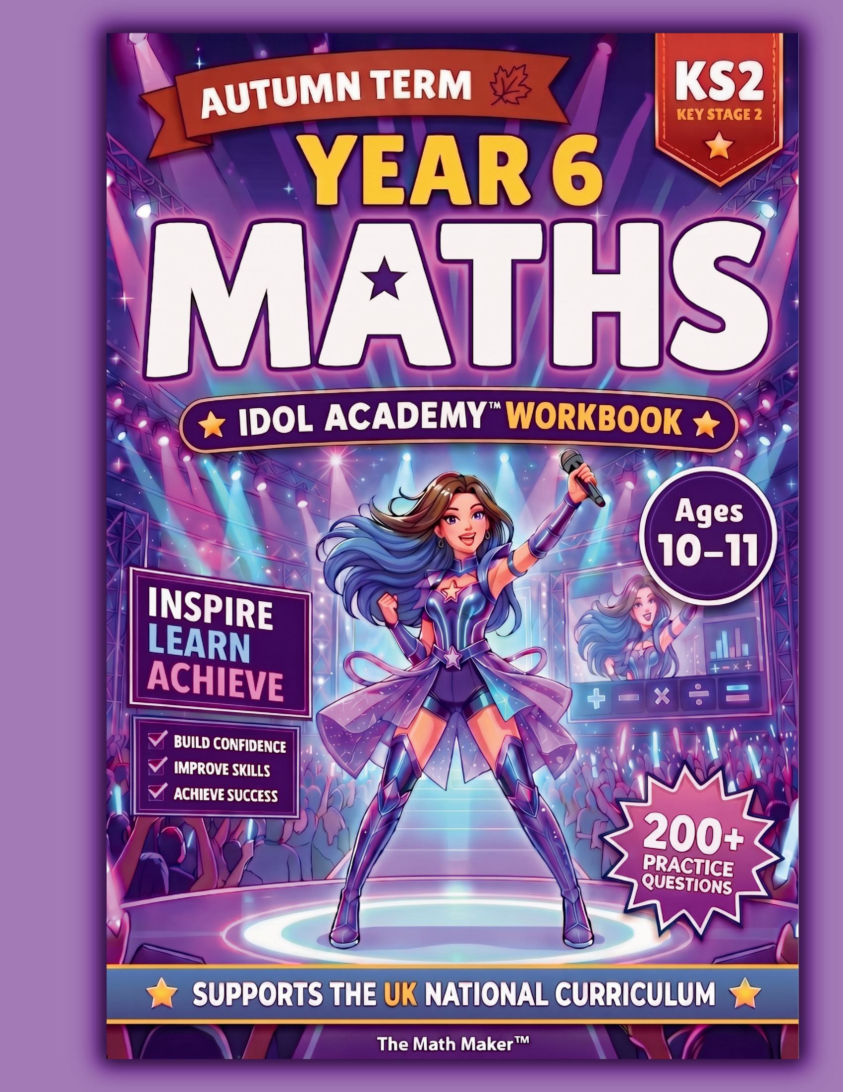 Year 6 Maths Workbooks Idol Academy