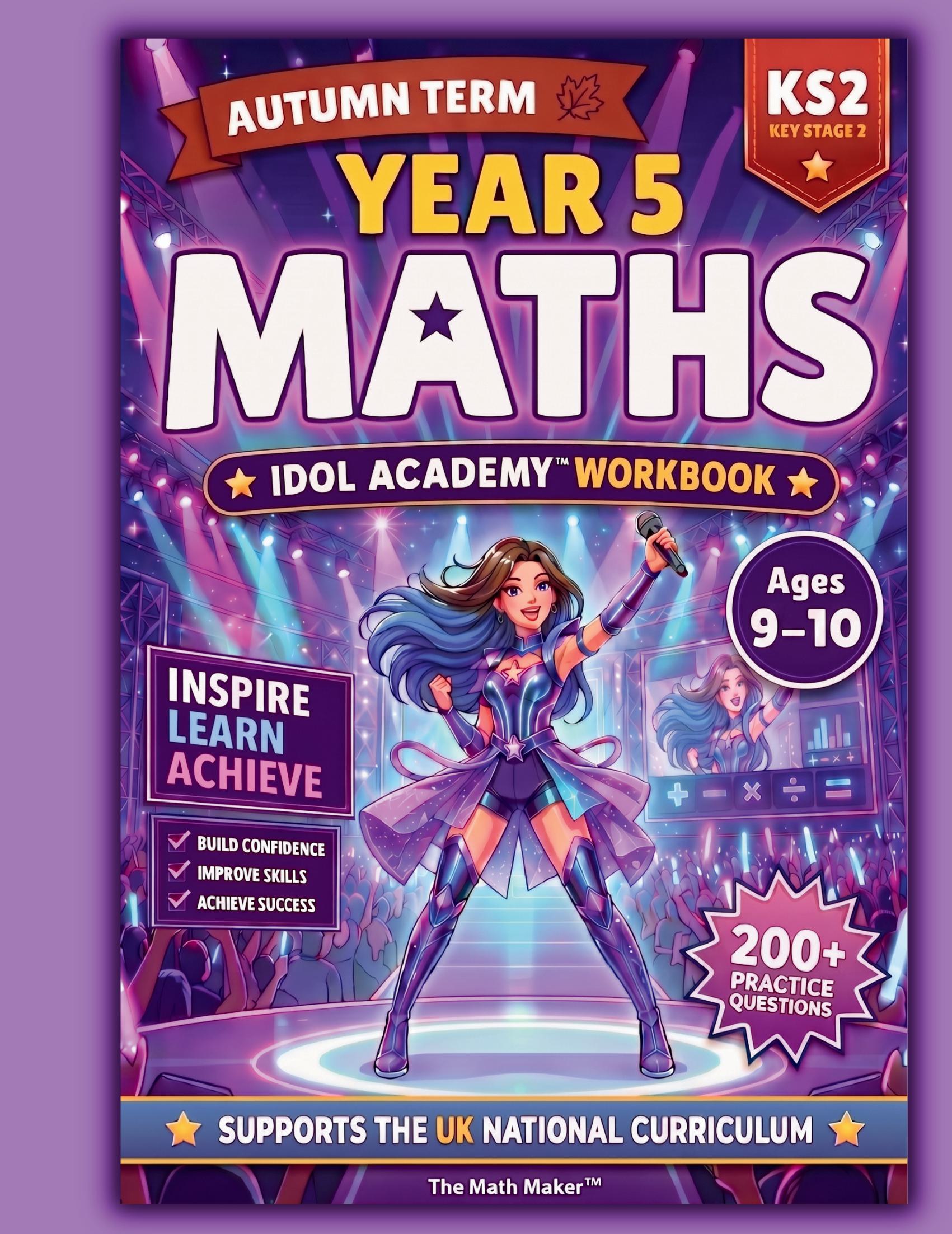 Year 5 Maths Workbooks Idol Academy