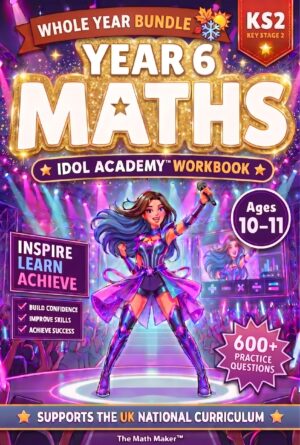 Idol Academy Whole Year 6 KS2 Maths Workbook Bundle