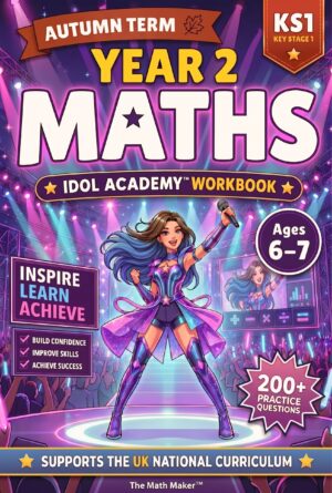 Year 2 Maths Workbook - Idol Academy Autumn Term (Digital PDF)